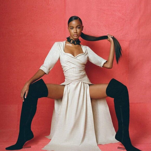 cult gaia Dresses & Skirts - CULT GAIA Agnes Wrap Maxi Dress NWT $558, XS